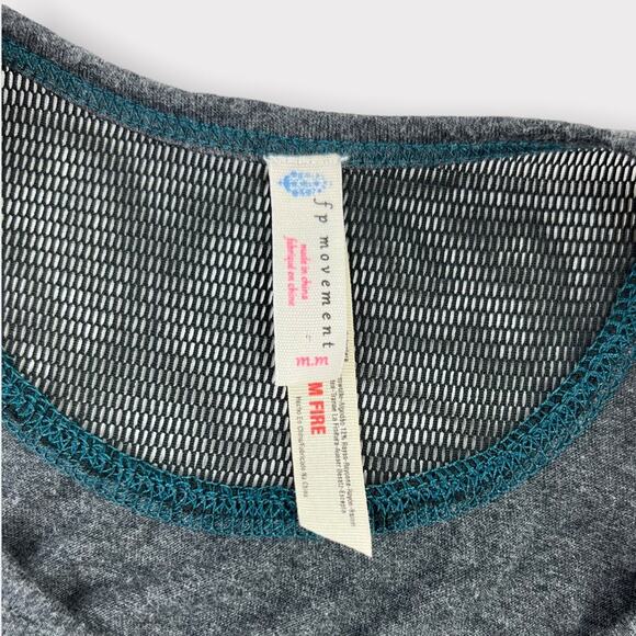 FP Movement Gray Mesh Muscle Tank Size Medium - Picture 5 of 8